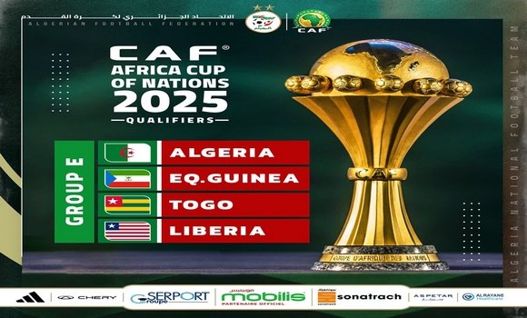 كأس إفريقيا-2025: المنتخب الجزائري في المجموعة الخامسة صحبة غينيا الإستوائية وطوغو وليبيريا 4